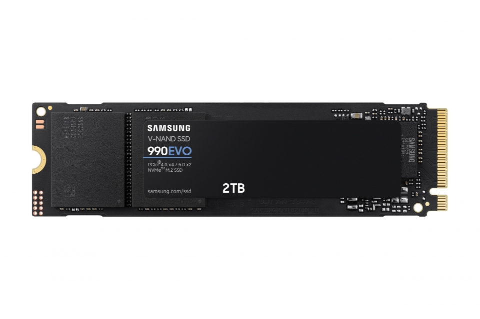 ▲ 삼성전자, 성능과 범용성 모두 갖춘 소비자용 SSD '990 EVO'. /사진제공=삼성전자